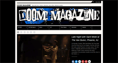 Desktop Screenshot of doom-magazine.net
