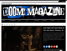 Tablet Screenshot of doom-magazine.net